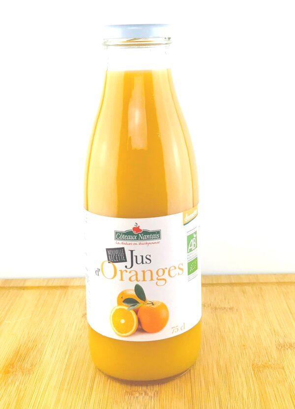 Jus d'Orange BIO - Côteaux Nantais - 75cl